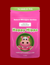 Happy Hippo - Red Vein
